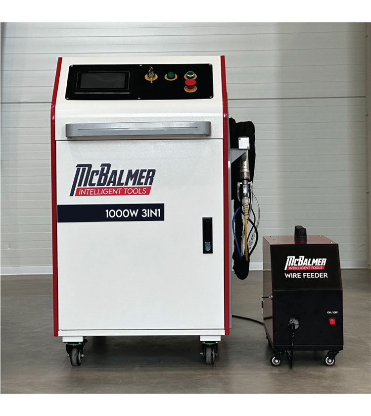 1000W | 3in1 Lāzera metināšanas iekārta McBalmer