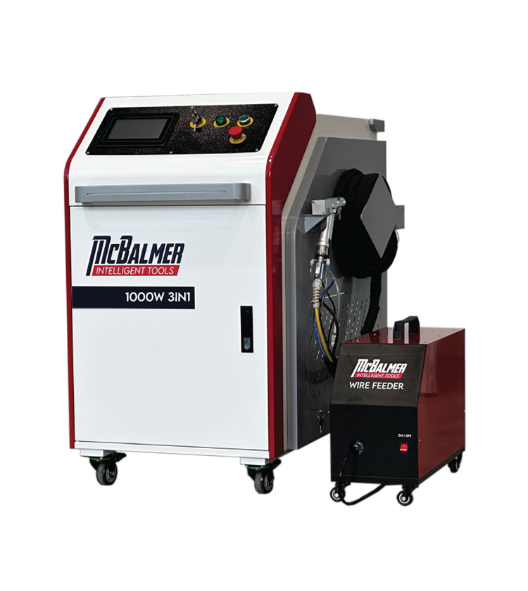 1000W | 3in1 Lāzera metināšanas iekārta McBalmer