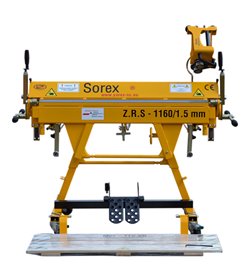 Iekārta lokšņu liekšanai SOREX ZRS 1160 / 1.5mm