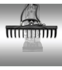 Hidrauliski grozāms grābeklis mini ekskavatoram Jansen MB-800