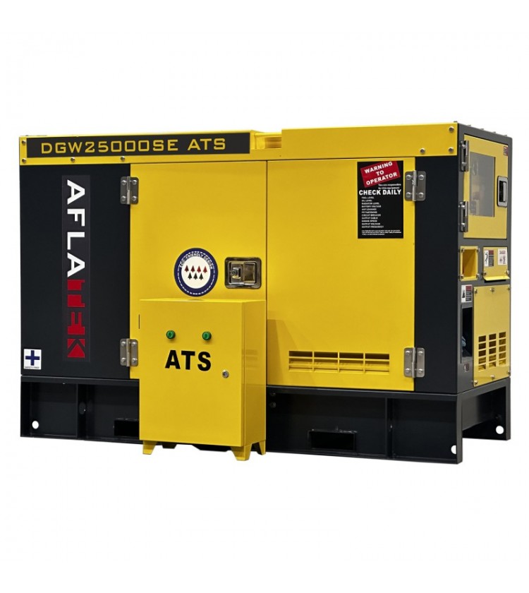 DWG25000SE ATS Quiet Diesel Generator Aflatek
