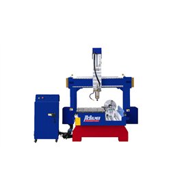 McBalmer MC6090 CNC frēze ar rotējošu asi